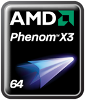 Phenom X3 8850 Logo