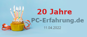 20 Jahre PC-Erfahrung.de