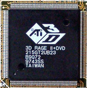 ATI 3D Rage II+DVD Grafikchip