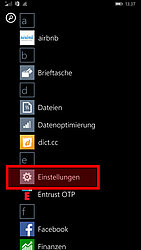 Windows Phone Synchronisation starten