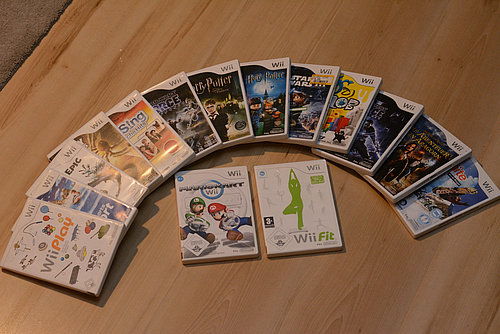 Nintendo Wii Spiele sind kinderfreundlich, auf DVD, günstig und die Auswahl riesig