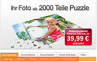Das 2000er Puzzle als Weihnachts-Aktion.