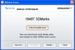 Geforce 8600 GTS im 3D Mark 03 Benchmark