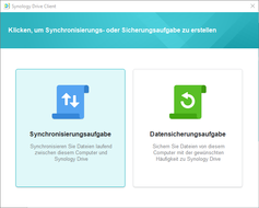 Synchronisierung mit Synology Drive einrichten