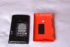 Nokia Lumia 520 - Praktisch: Gehäuse lässt sich öffnen und Akku tauschen.