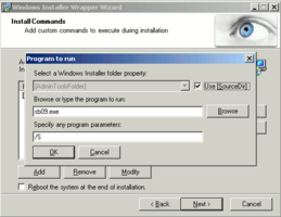 WIWW: Setup.exe auswählen