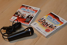 Mikrofon für Karaoke auf der Nintendo Wii