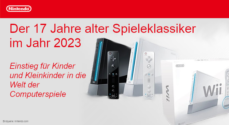 Spielekonsole für Kinder und Kleinkinder 4-10 Jahre - Nintendo Wii