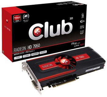 Radeon HD 7950 von Club3D
