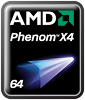 Phenom X4 9350e Logo