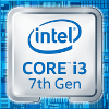 Core i3 7100U Logo